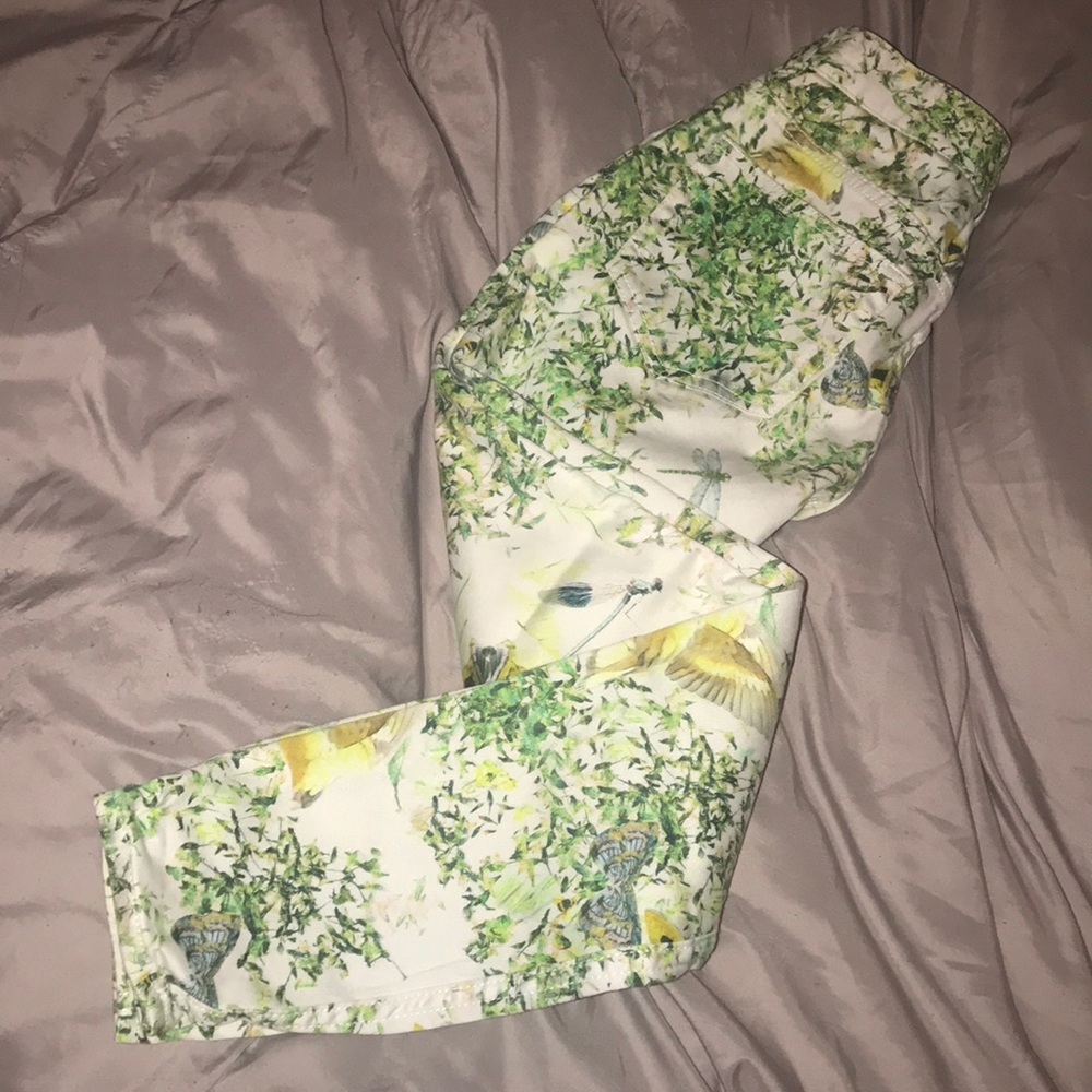 TED BAKER " Pannah Dancing Leaves" Pants